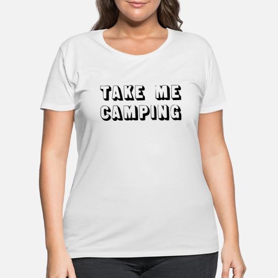 plus size camping t shirts